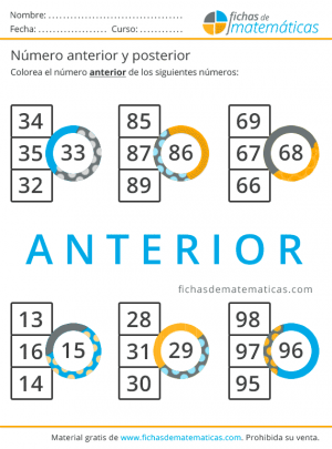 cual es el número anterior