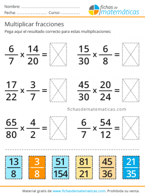 ejercicios de fracciones con solución